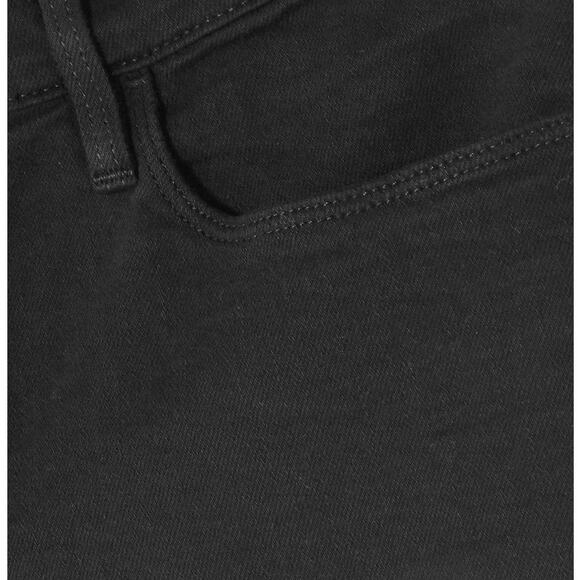 $190 Frame Denim 'Le Cutoff' Black Jean Shorts - 27 - Picture 4 of 7